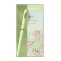 0.5mm F Nib Andstal ink Pen Fountain Metal Cute Green Gold Body Luxury Fountain Pen  For writing